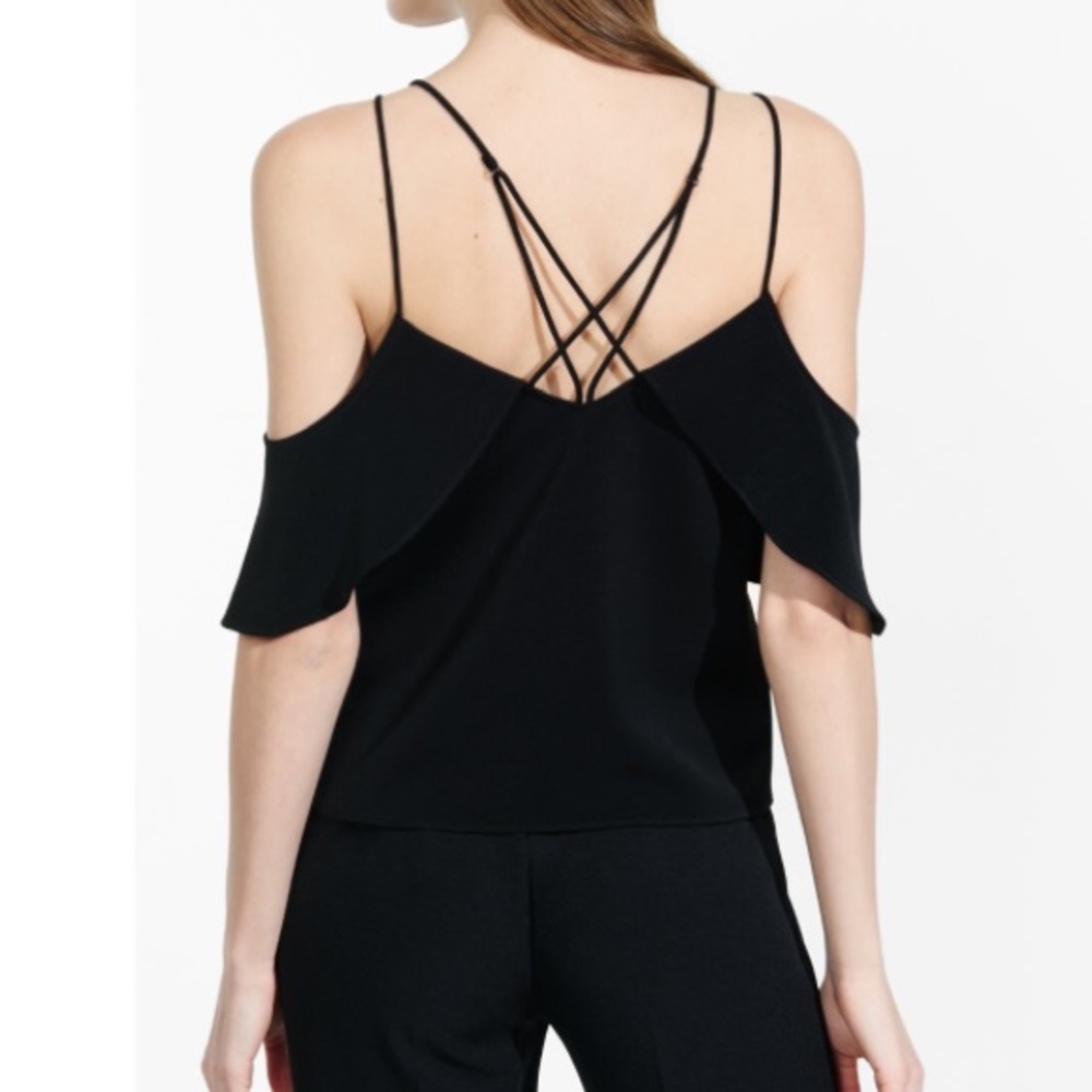 Express strappy off shoulder top