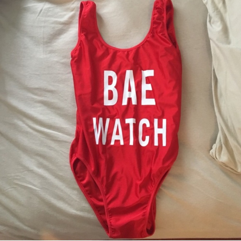Bae Watch swimsuit