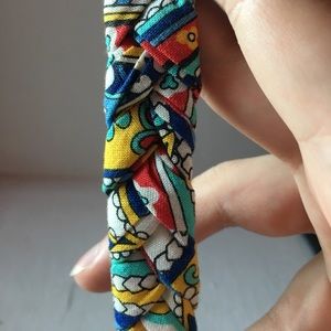 Vera Bradley Marina Paisley Braided Headband