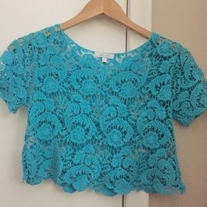 Delia's Lace Crop Top