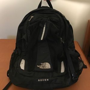 Northface Recon black backpack