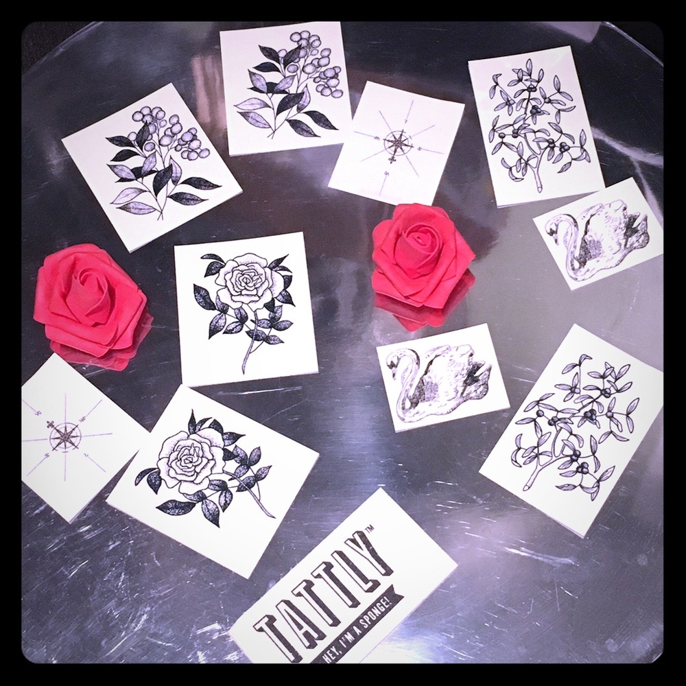 Tattly Designer Temporary Tattoo Lot