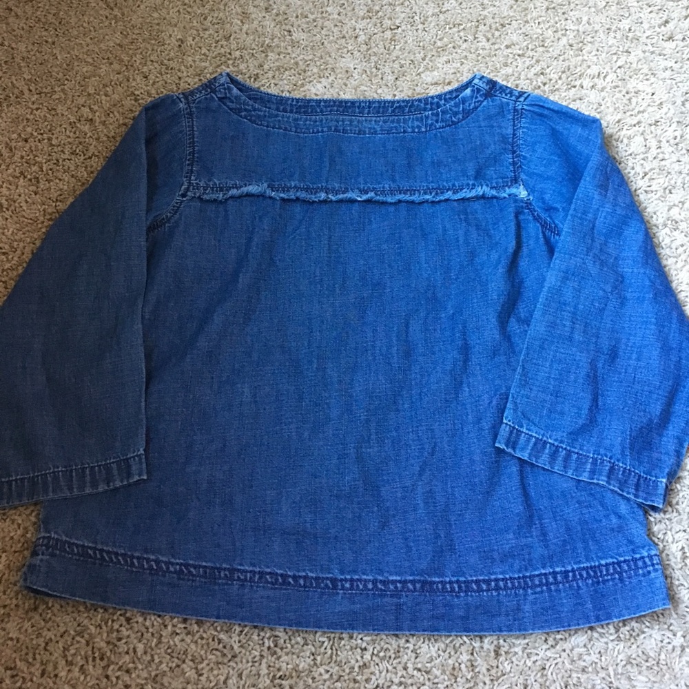 Madewell denim shirt