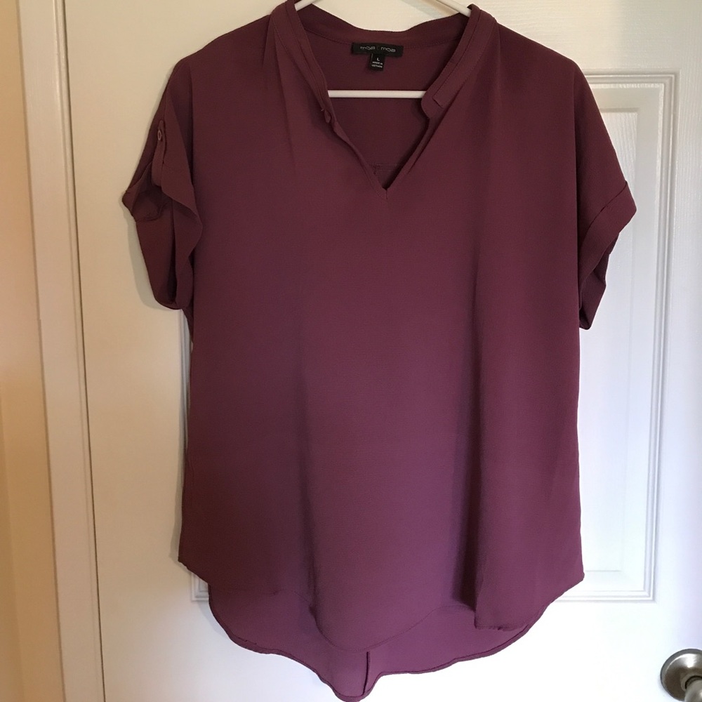 Purple blouse