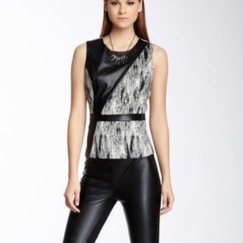Catherine Catherine Malandrino Peplum Top