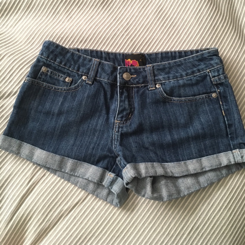 Classic dark wash jeans