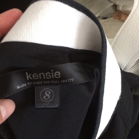 90's 2000's bomber black and white jacket - Picture 3 of 3