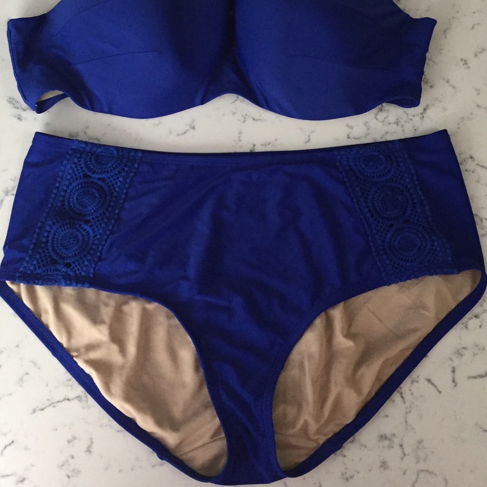 Cacique high waisted bathing suit bottom 👙