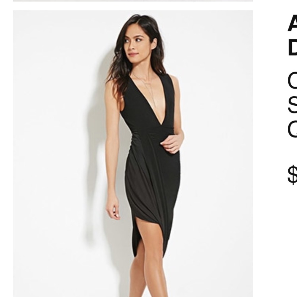Forever 21 Black Dress