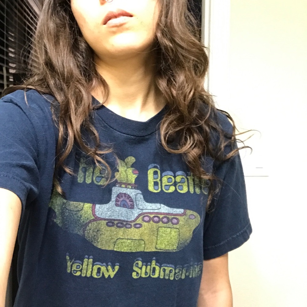 The Beatles yellow submarine t shirt