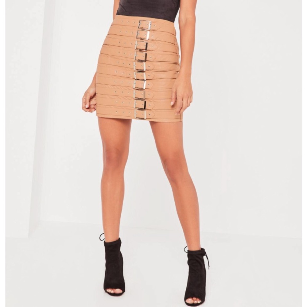 Missguided faux leather skirt!!!