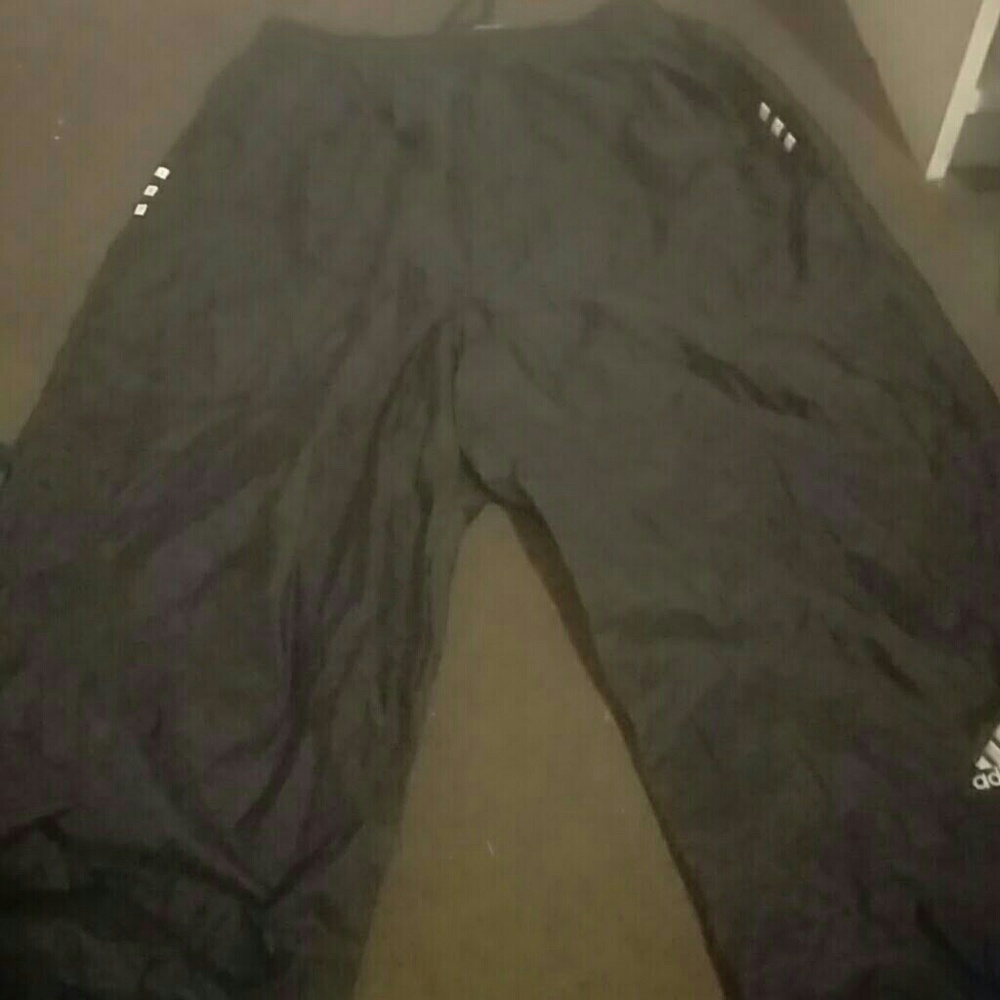Adidas windbreaker cheer leading pants
