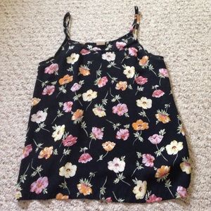 Floral Print Tank Top