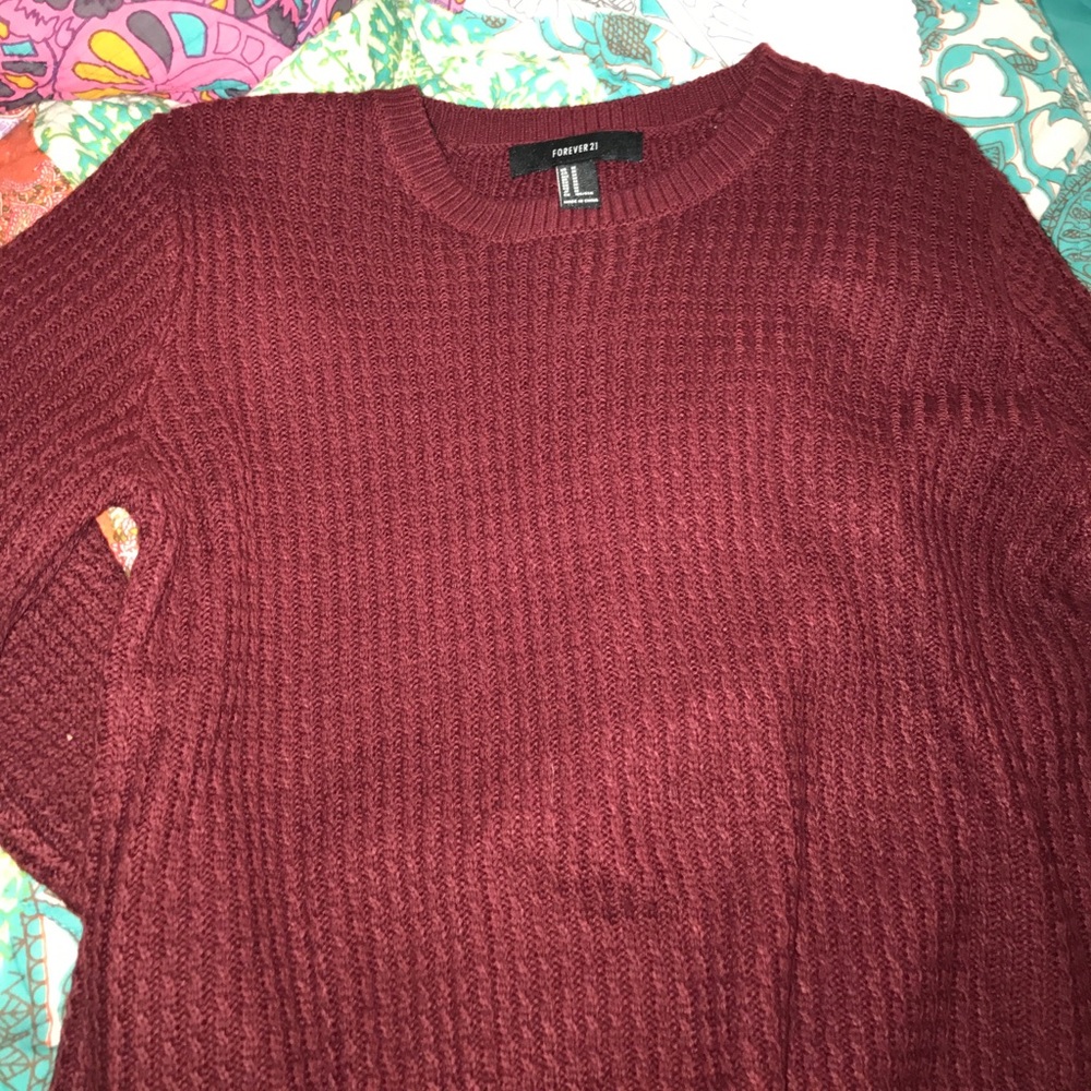 2 FOREVER 21 SWEATERS (medium) worn once & never - Picture 3 of 4