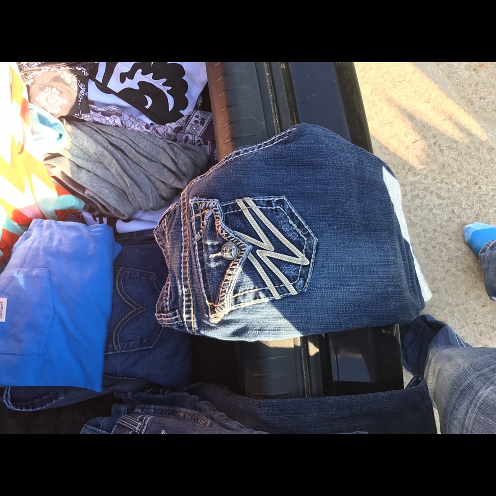Women's rock and roll jeans