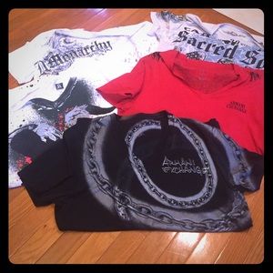 Lot of short sleve men's graphic t