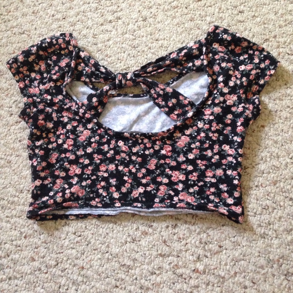 Floral Crop Top