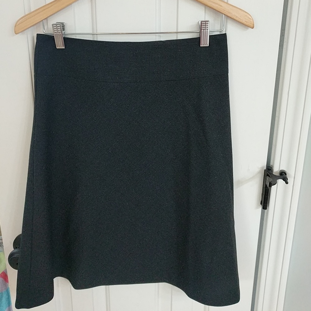 Express dark gray skirt