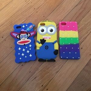 Bundle of 3 iPhone 5/5S cases