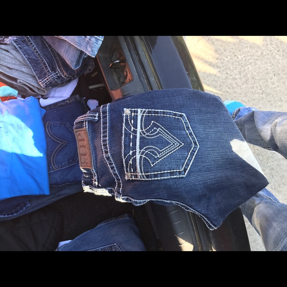 Women's cowgirl up denim jeans
