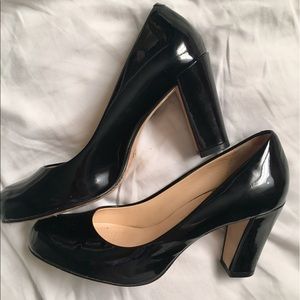 Black Patent Coke Haan/Nike Air Heels