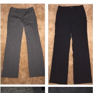 Black and gray work pants bundle