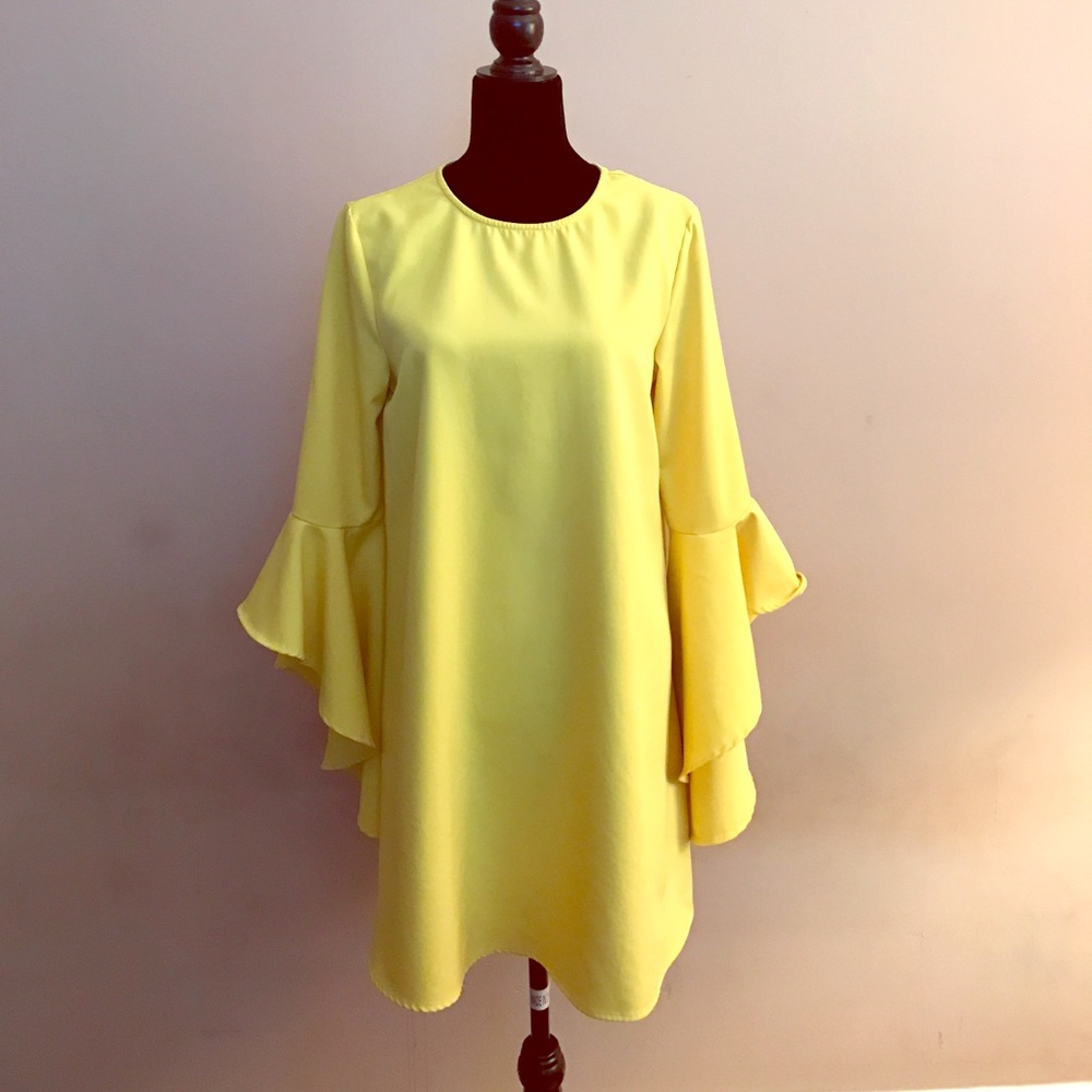 Yellow dress
