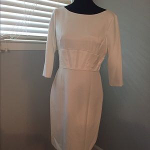 Antonio Melani Size 8 Off White Dress