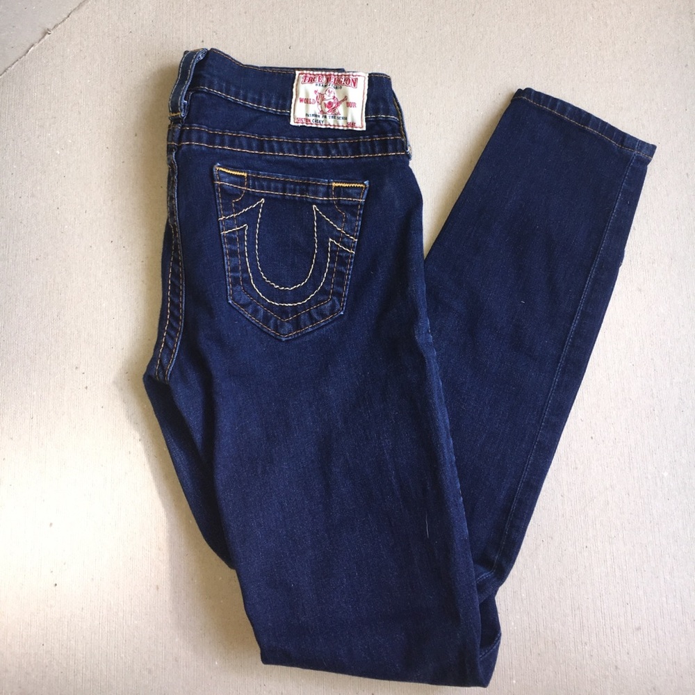 True religion skinny jeans size 27