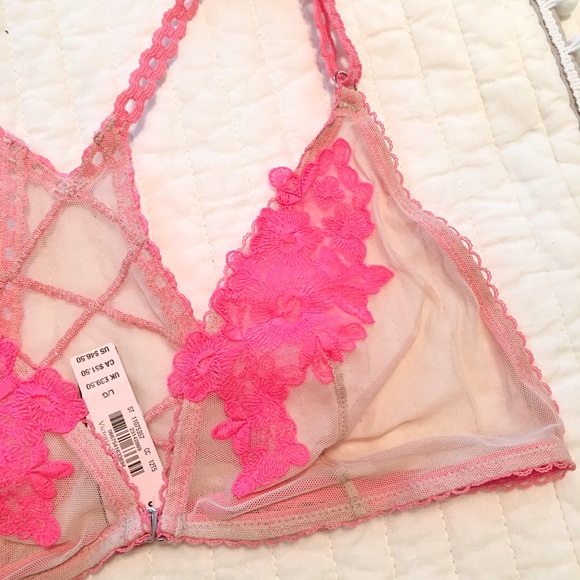 Victorias Secret Dream Angels Embroidered Bralette - Picture 3 of 6
