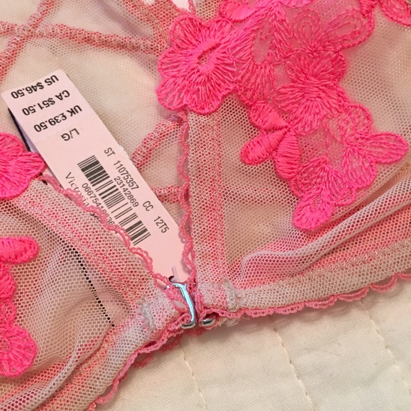 Victorias Secret Dream Angels Embroidered Bralette - Picture 4 of 6