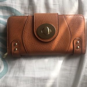 Charming Charlie Tan Wallet