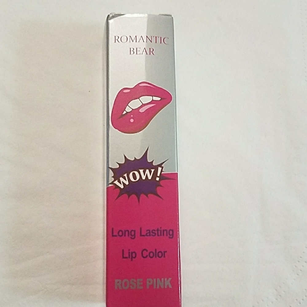 Peel off lipstick in rose pink