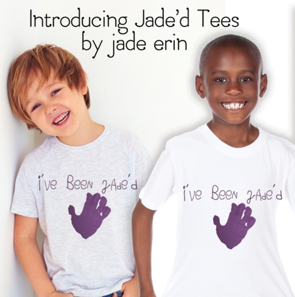 Jade'd Tees Handprint Tee