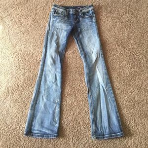 Vigoss Distressed Flared Jean