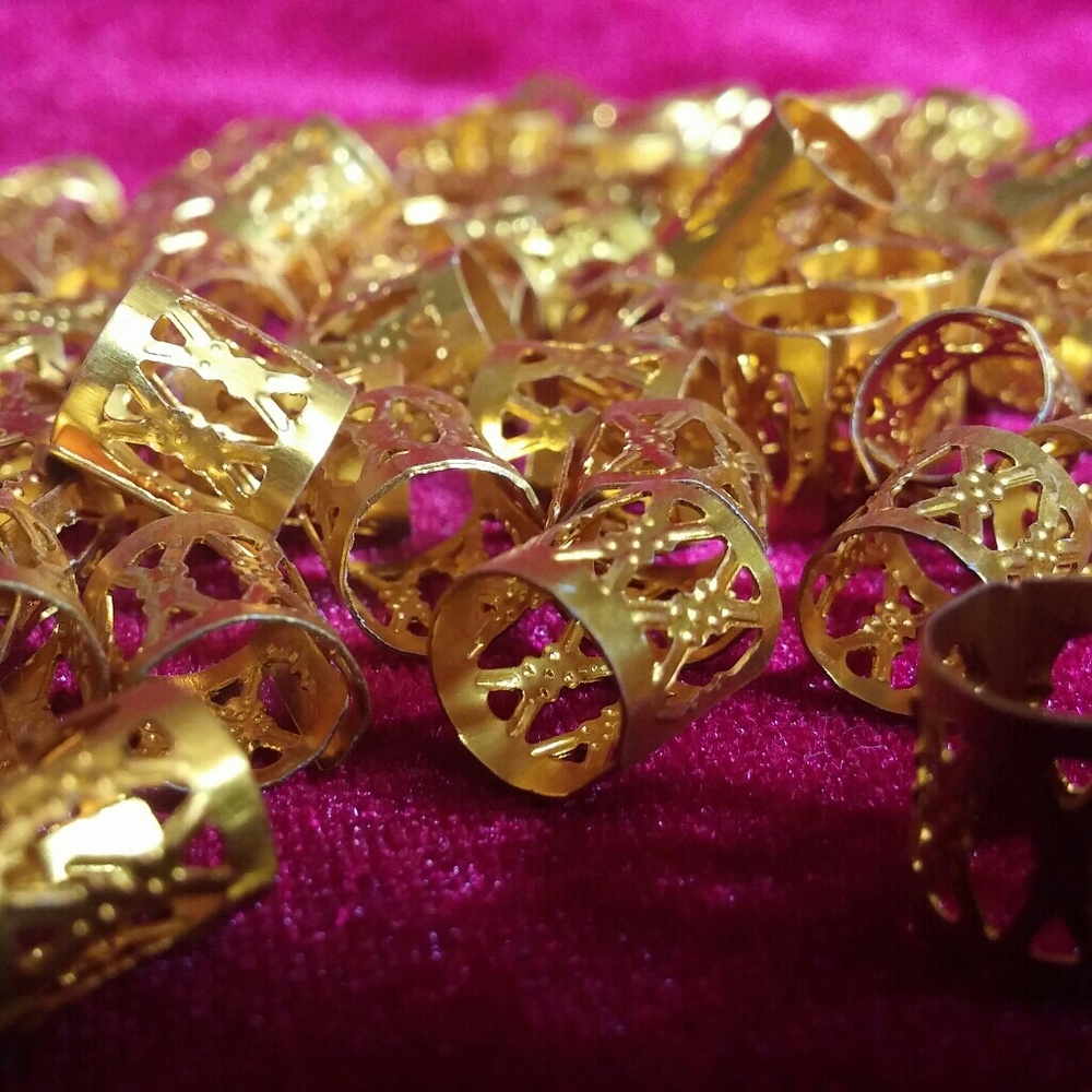 Golden Aluminum Clasps
