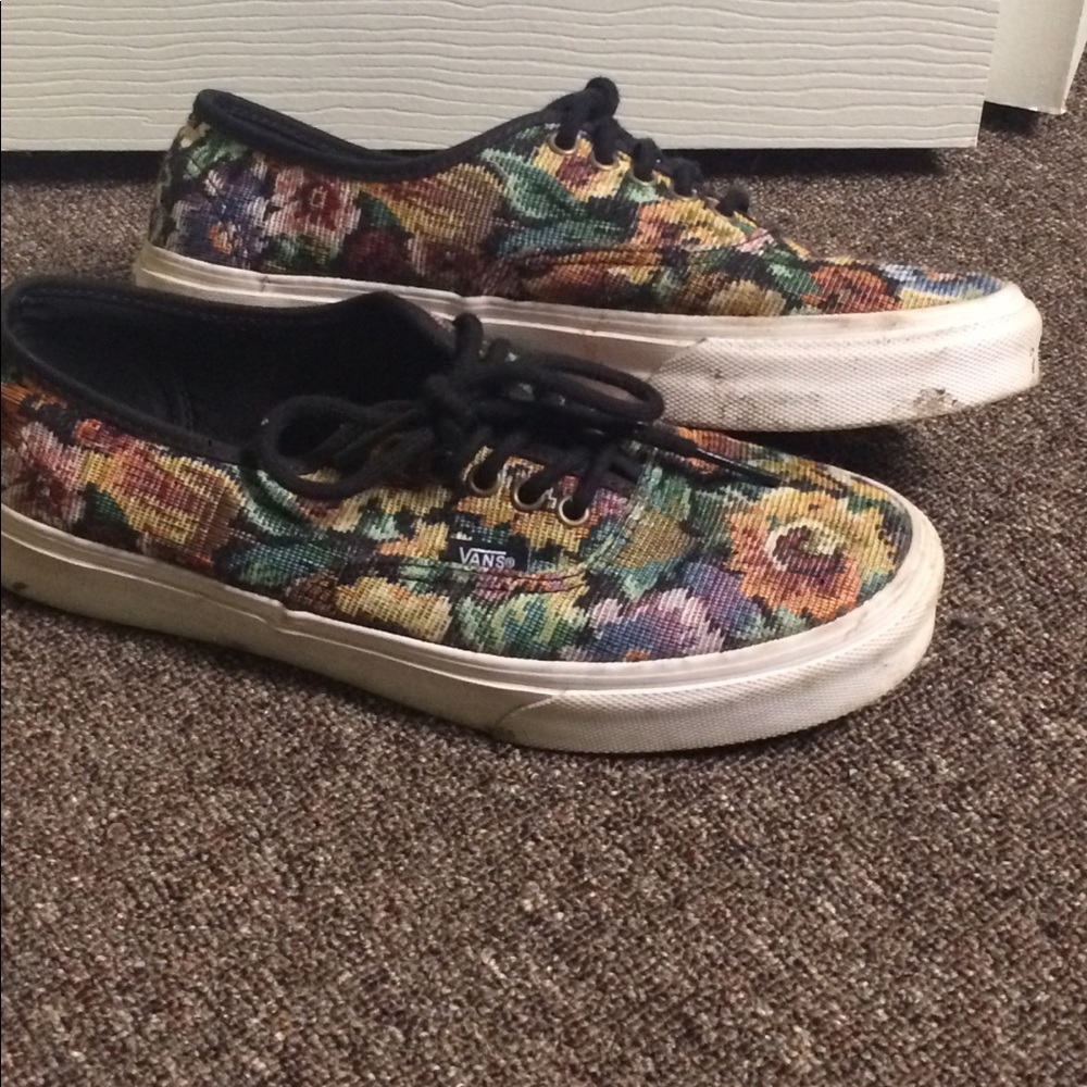 Floral Vans