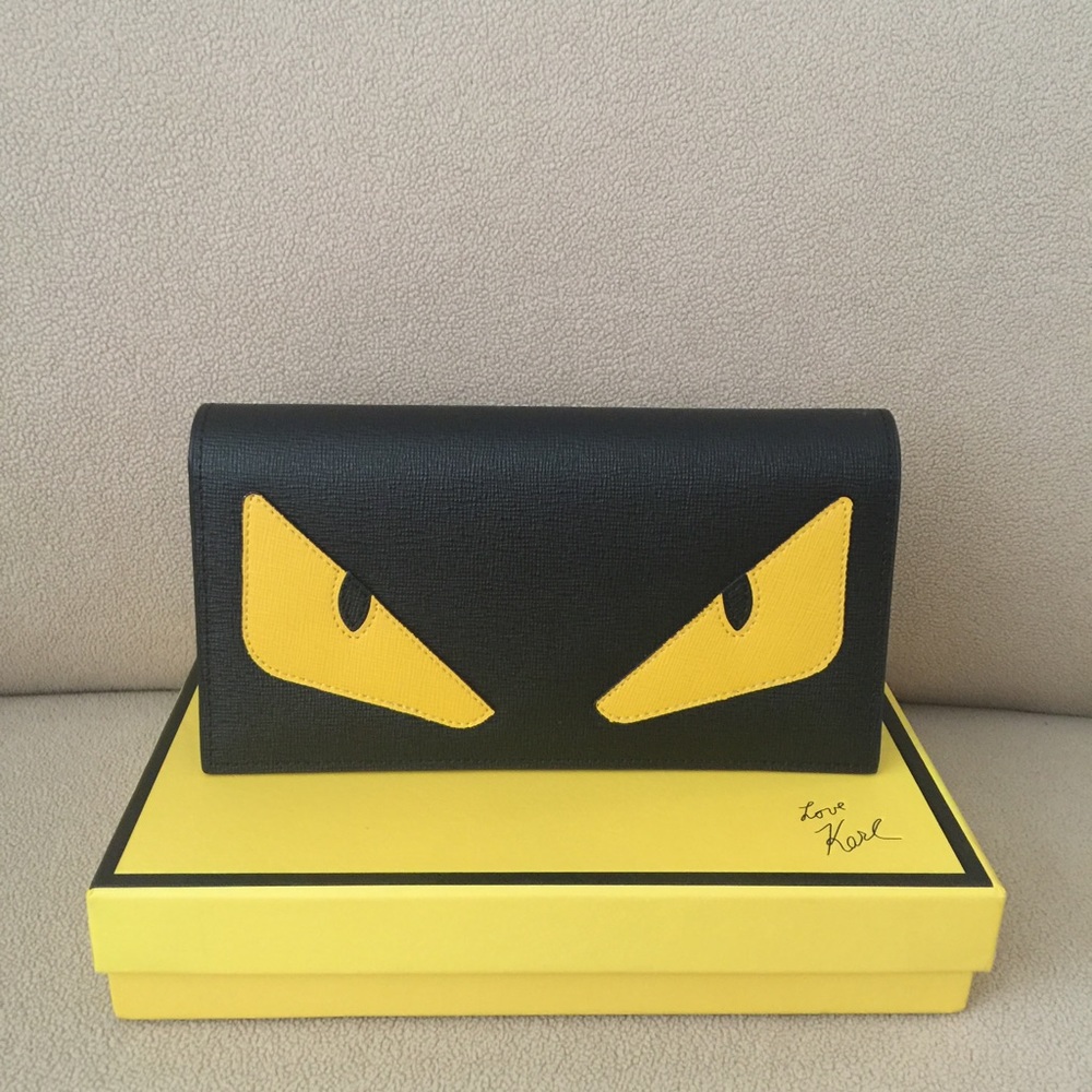 Brand New Monster Wallet Black Genuine Leather