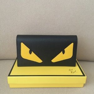 Brand New Monster Wallet Black Genuine Leather