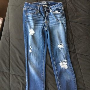 Ripped Super Stretch Jeggings