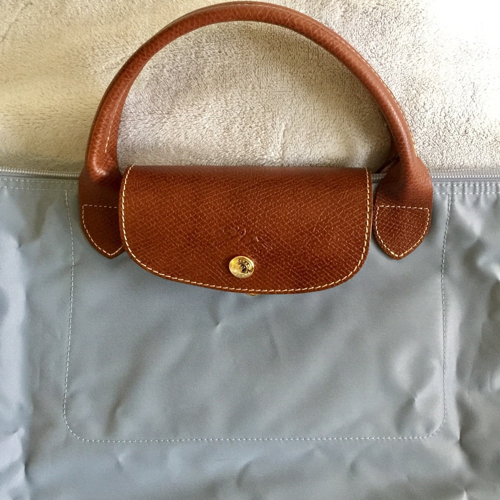 Periwinkle Blue Longchamp bag- Large
