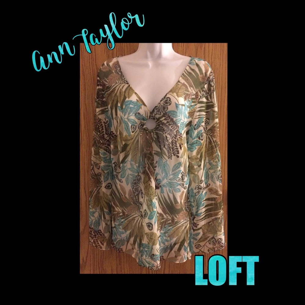 NWT - Ann Taylor Loft Swimsuit Cover Up/Tunic