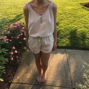 Cloth & Stone Backless Romper