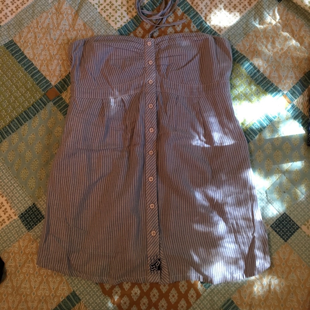 FOX halter tunic top-Sz. XL