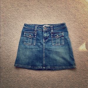 Sergio Valente denim mini skirt