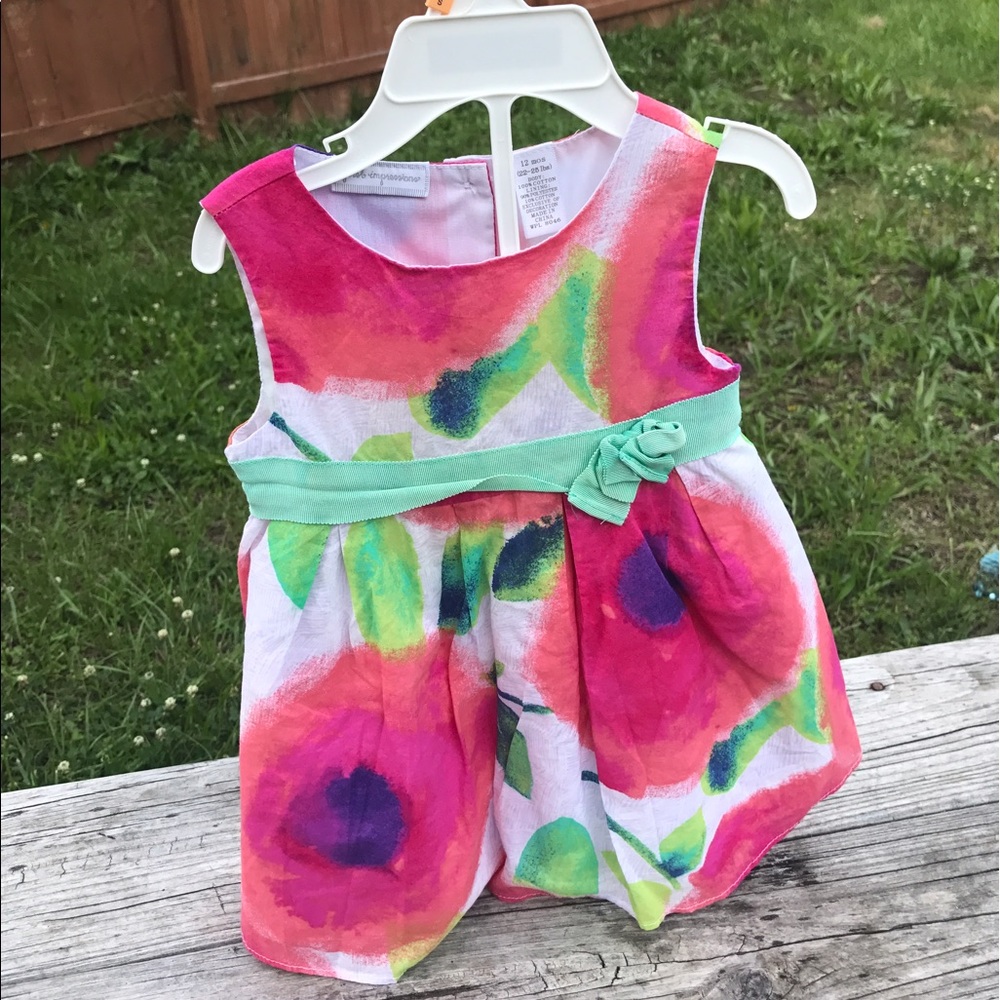 12-18 month dress from Macy's First impression