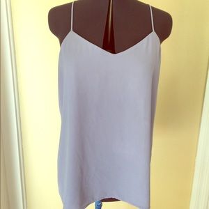 Lightweight chiffon reversible tank top