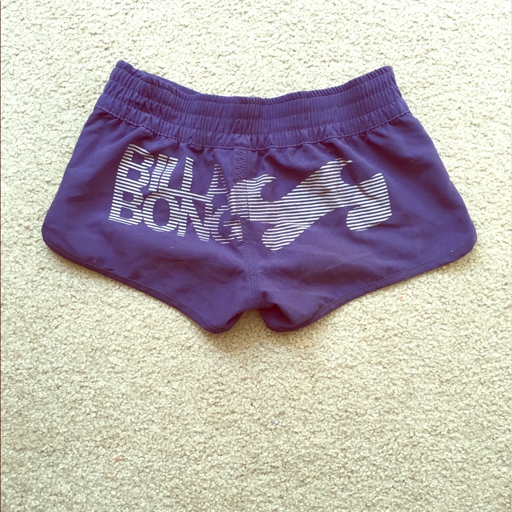 Purple Billabong Swim Shorts