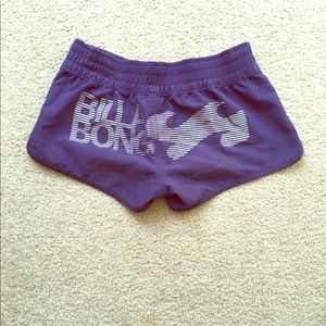 Purple Billabong Swim Shorts