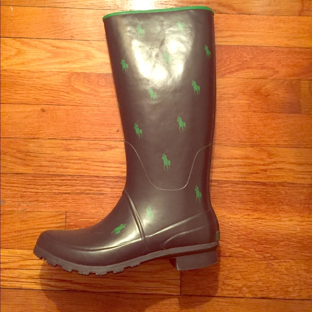 Polo rain boots